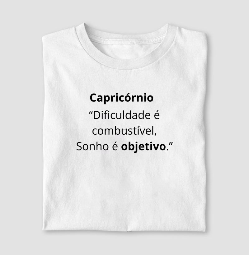 Capricórnio tem objetivo