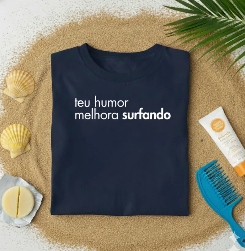 Teu humor melhora surfando