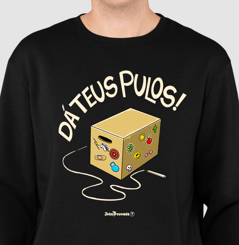Suéter Dá teus pulos!