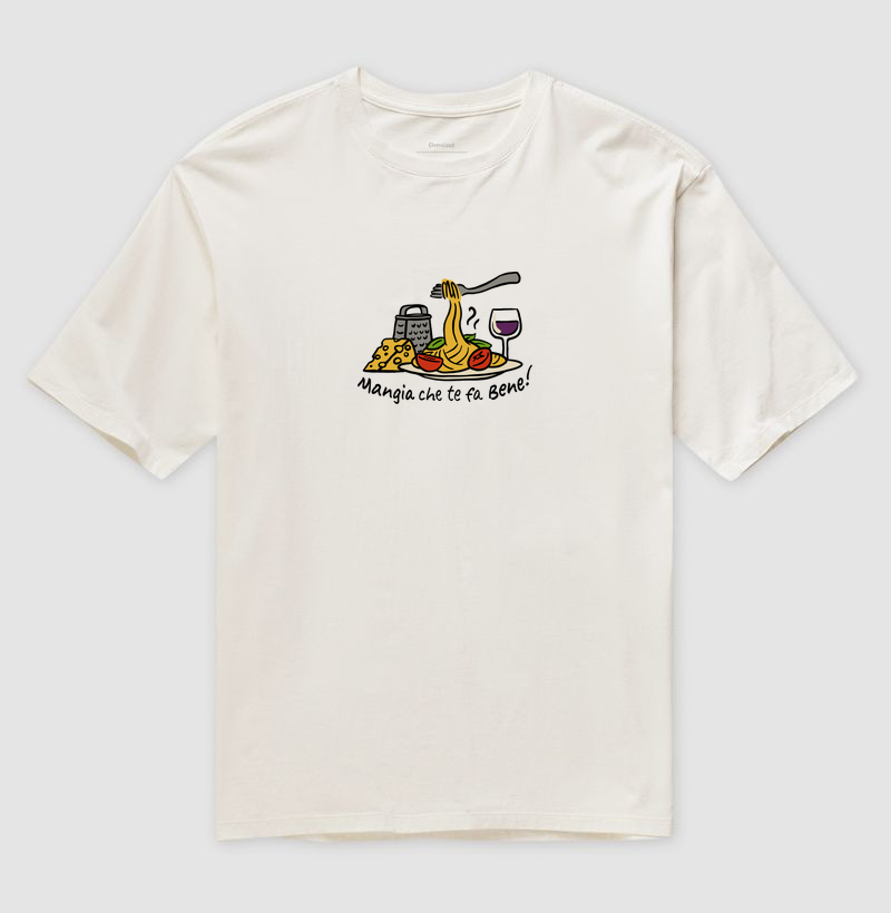 Camiseta Oversized Mangia