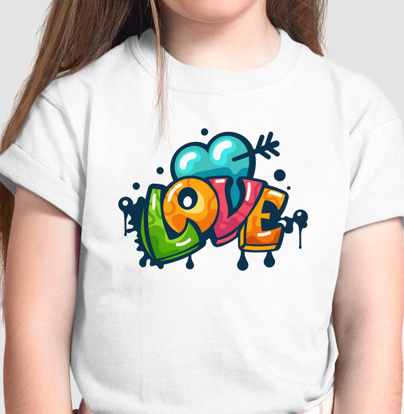 HONESTEE KIDS LOVE ART