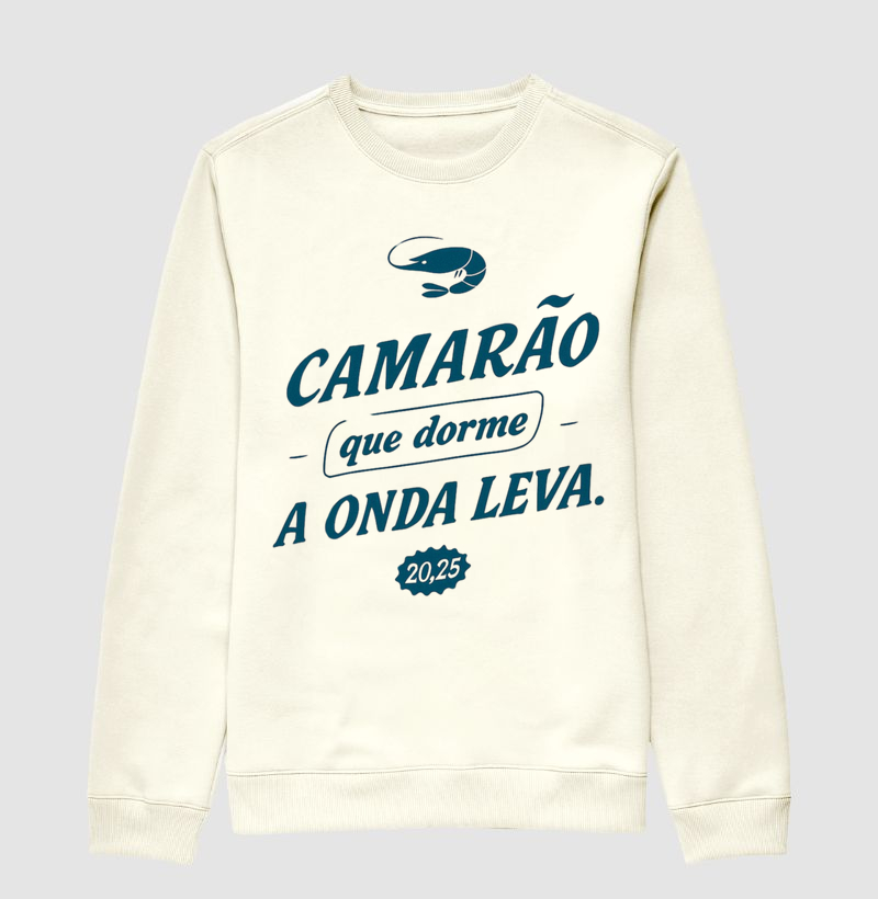 Suéter Camarão Que Dorme