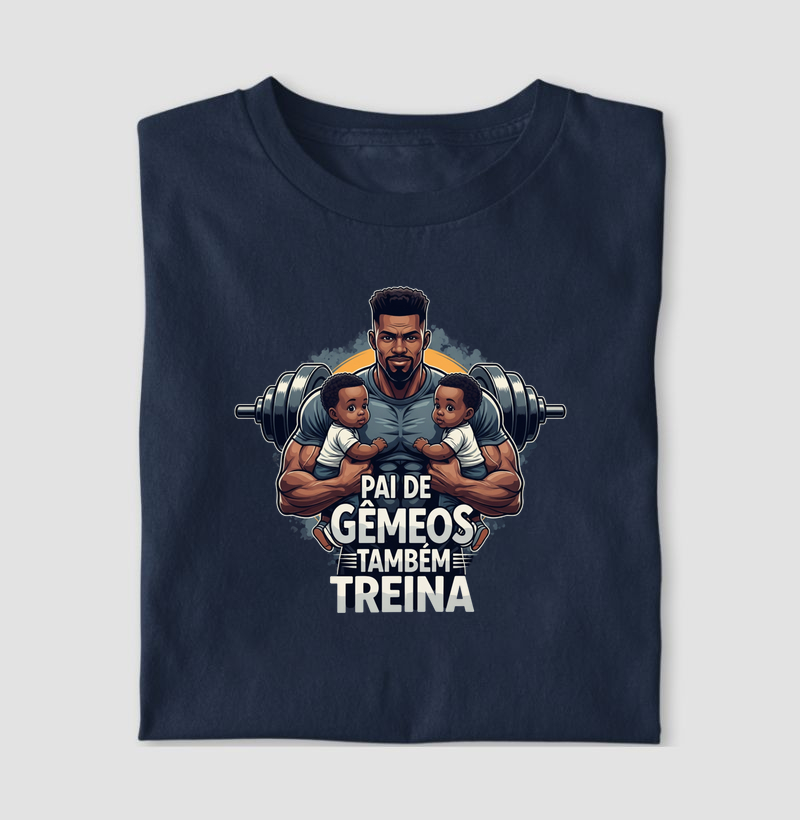 Pai de Gêmeos também treinam