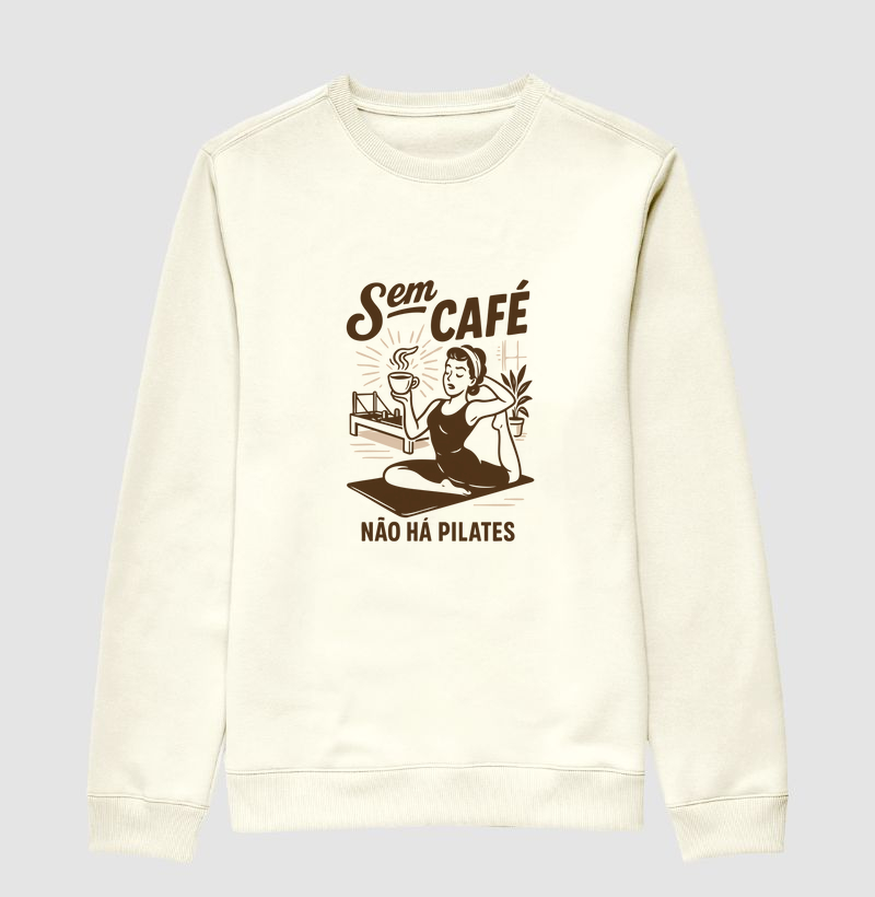 Sem café não há pilates.