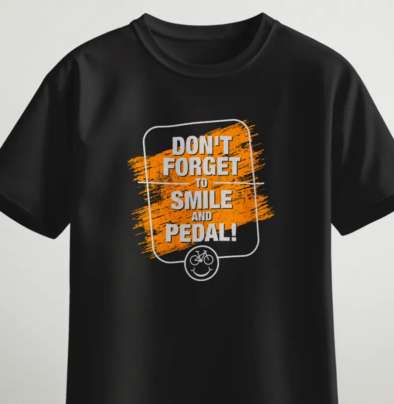 Don't forget to smile and pedal