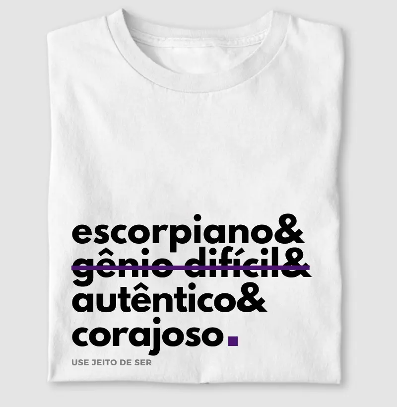 Escorpiano sim gênio difícil não