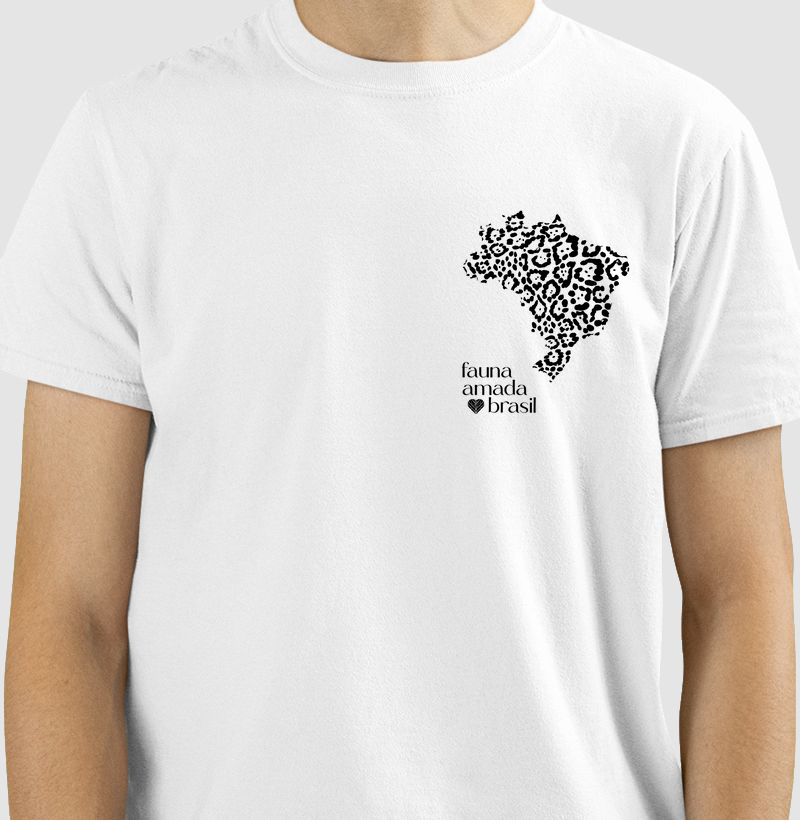 CAMISETA FAUNA AMADA BRASIL