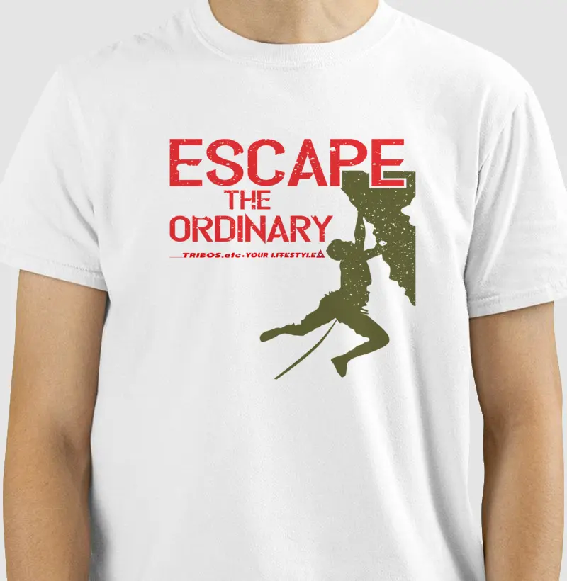 CAMISETA RESERVA.INK MASCULINA E FEMININA TRIBOS.etc ADVENTURE CLIMBING ESCAPE.