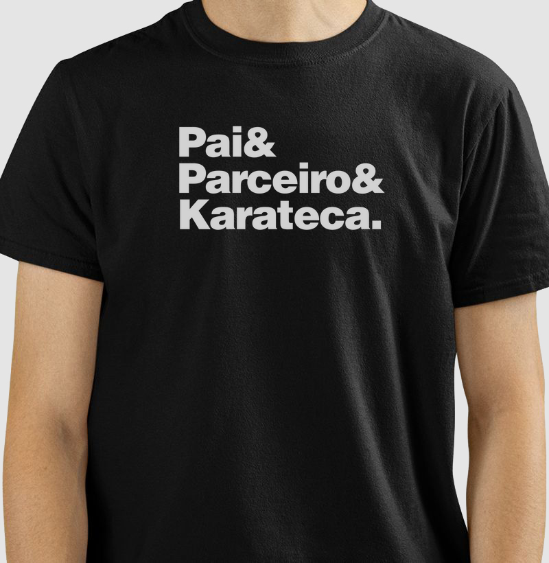 Camiseta Pai Karateca