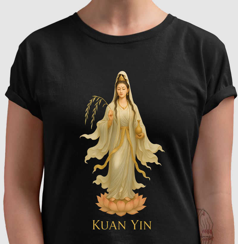 Camisetas Deusas - Kuan Yin