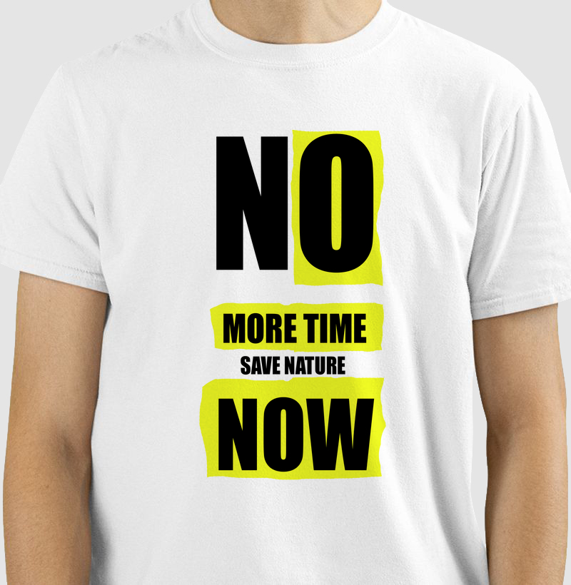 Camiseta Salve a Natureza Agora