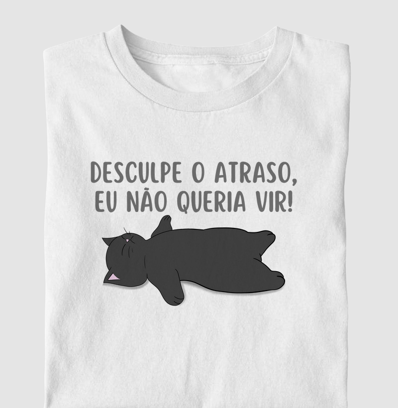 Desculpe o atraso
