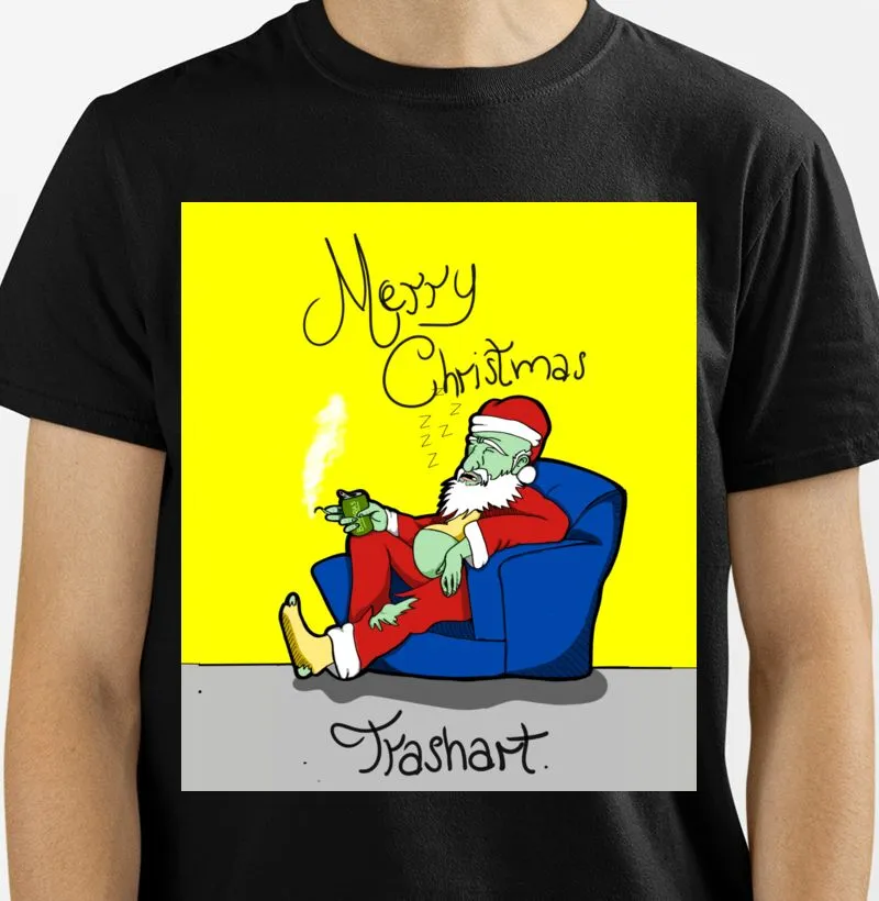Papai Noel cansado