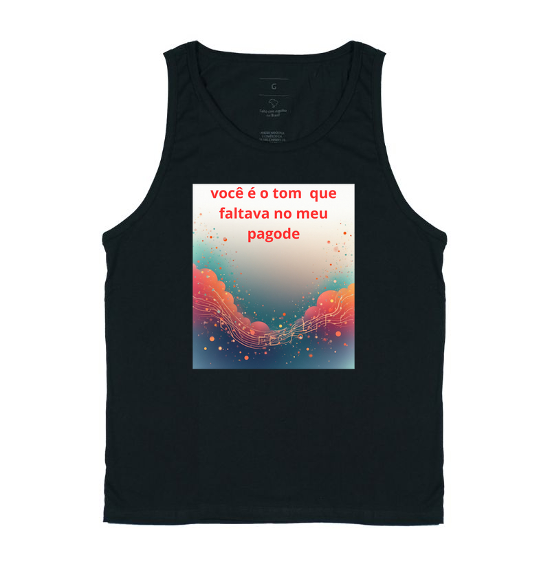 camisa você é o tom que faltava no meu pagode