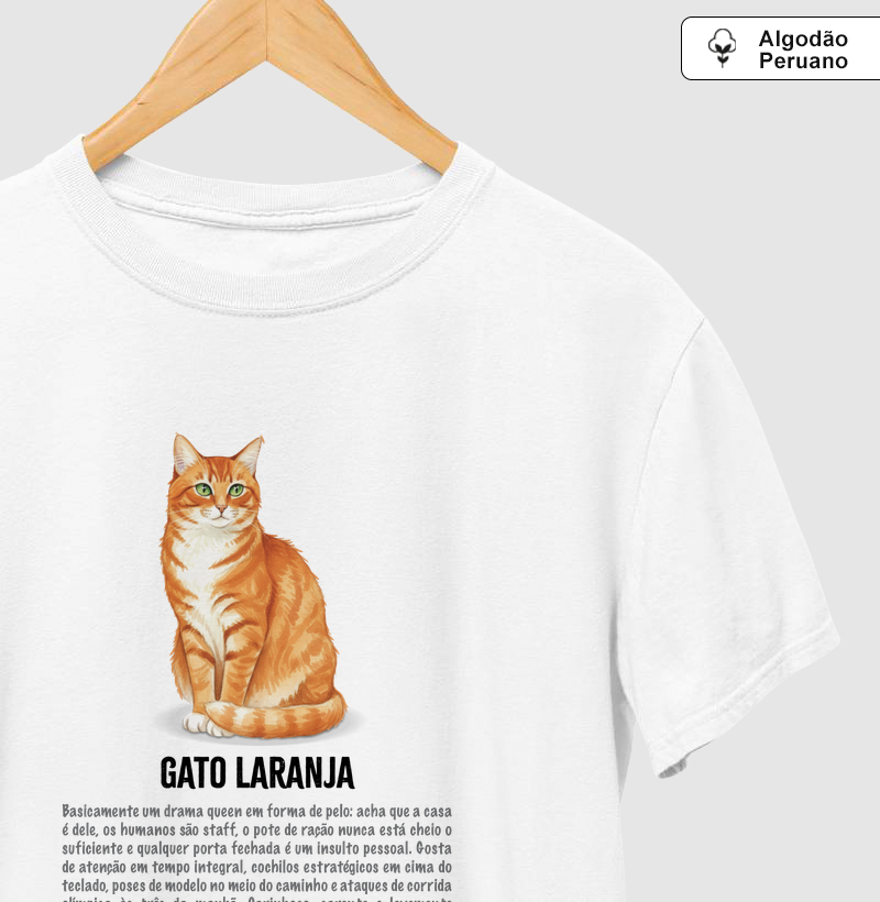 Perfis de Bigodes: gato laranja