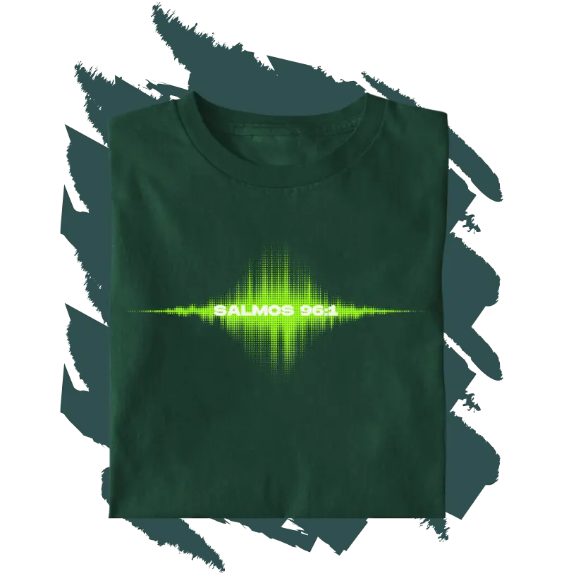 Camiseta Cristã - salmos 96:1 MASC