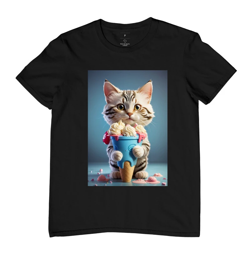 camiseta gato