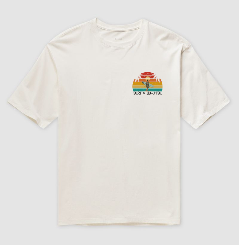 Surf e Jiu-Jitsu - Oversized