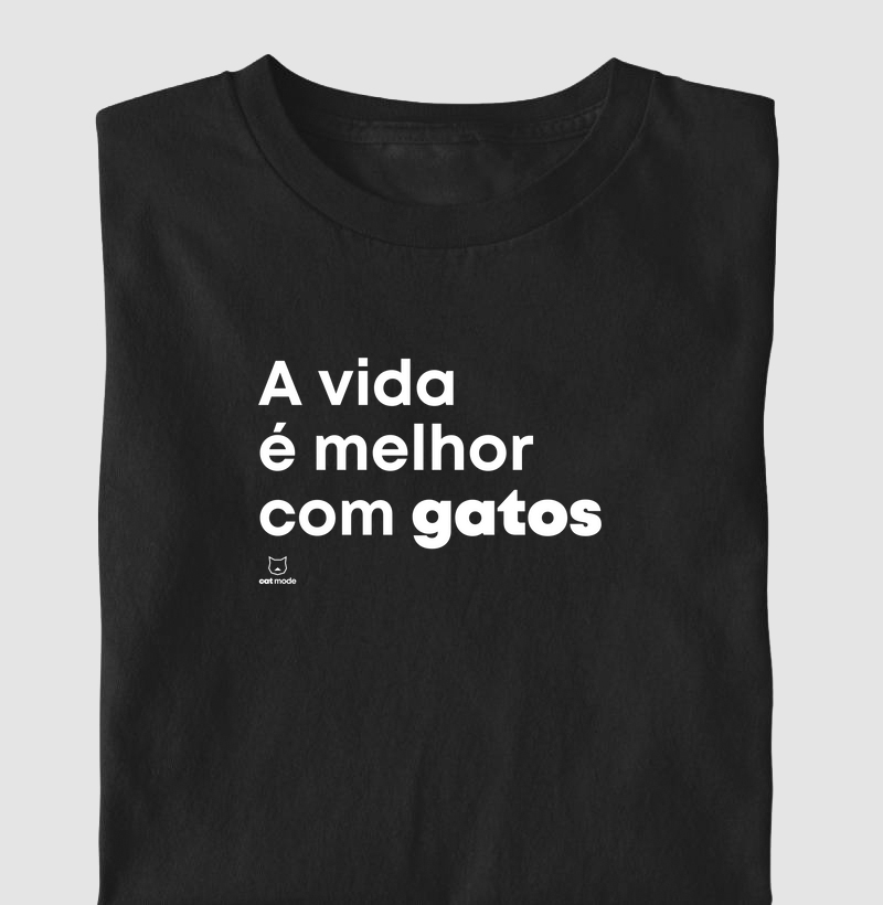 A vida é melhor com gatos