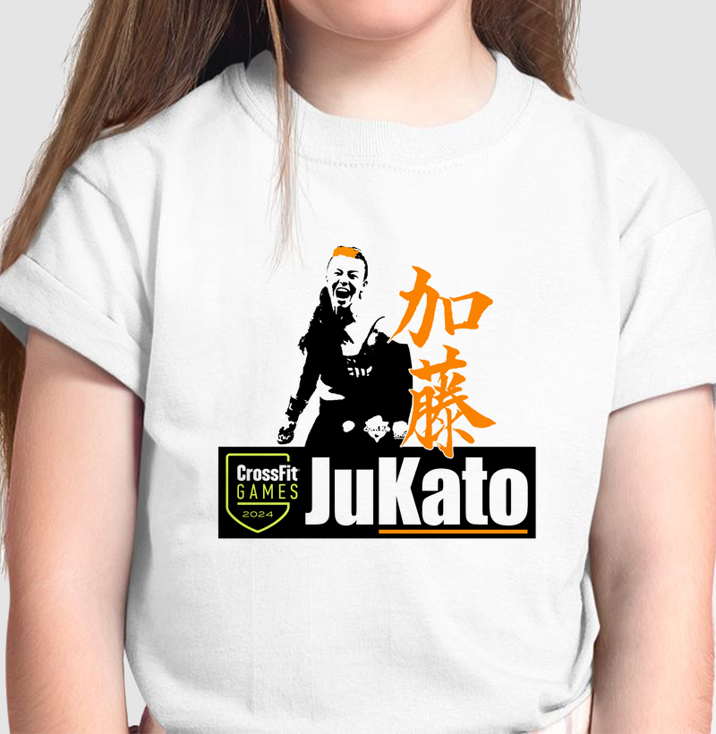 Camiseta infantil branca
