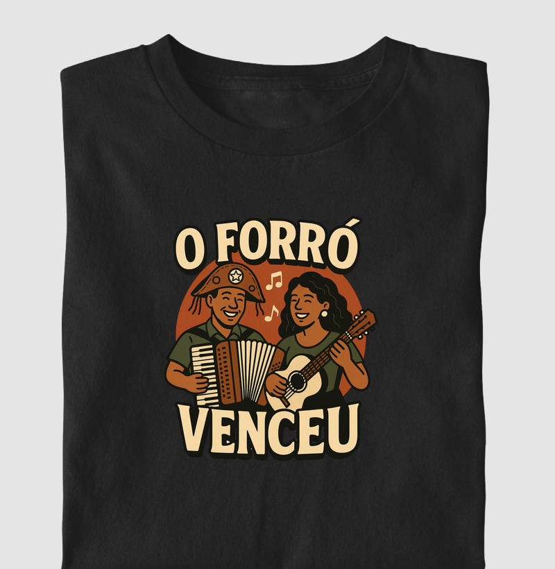 O forró venceu