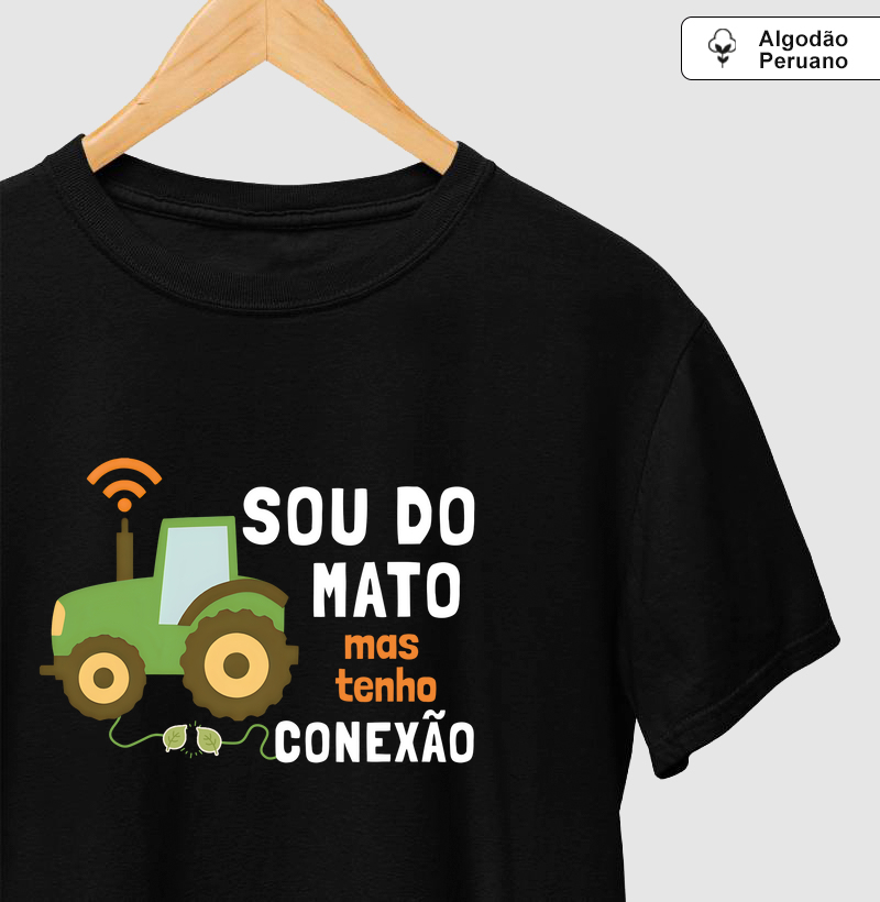 Sou do mato, mas tenho conexão