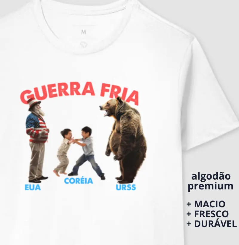 Camiseta Guerra Fria
