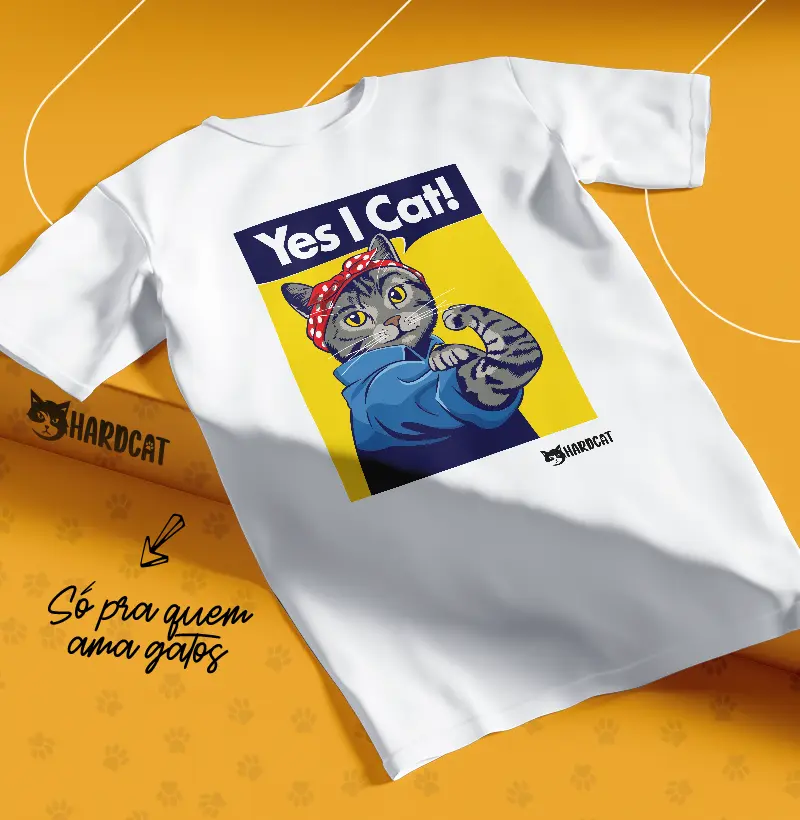 Camiseta Yes, I Cat!