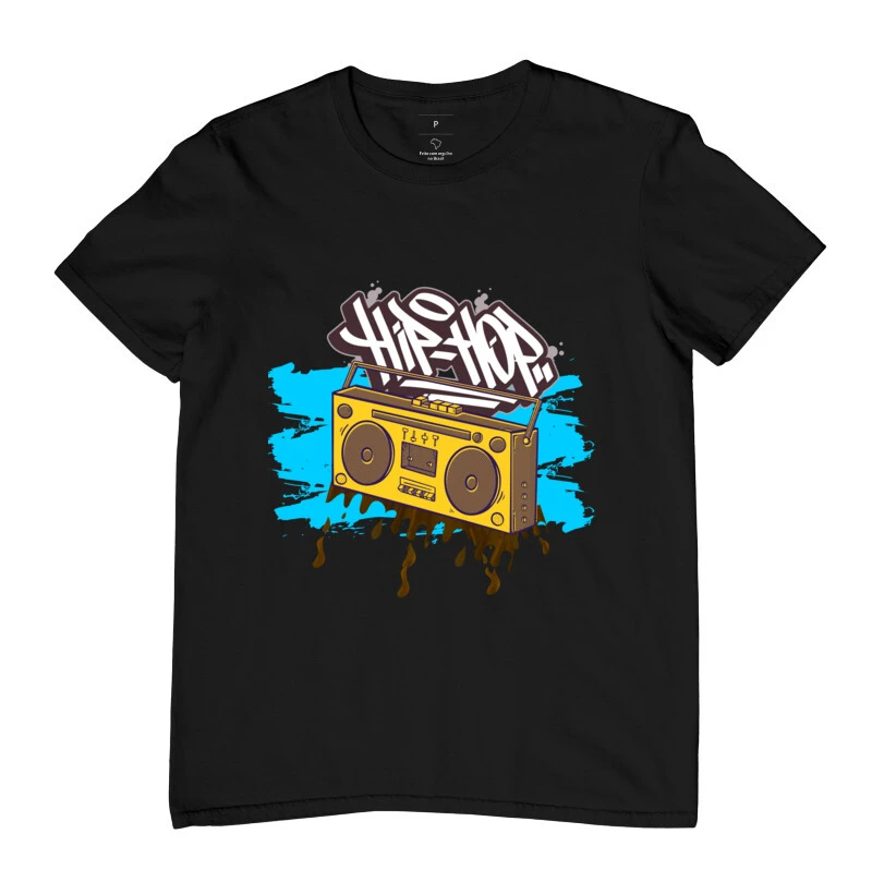Camiseta estampada hiphop