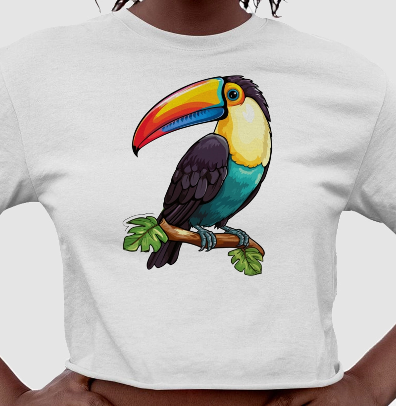 Tucano de bico arco-íris 