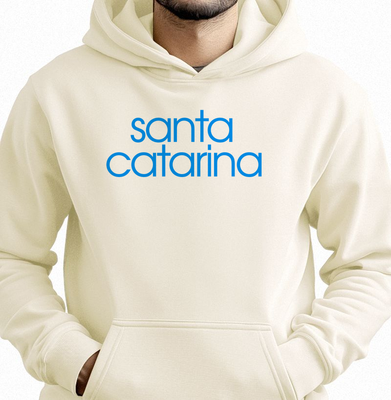 Santa Catarina Estampa Azul