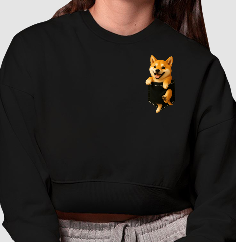 Pocket Black Shiba Inu
