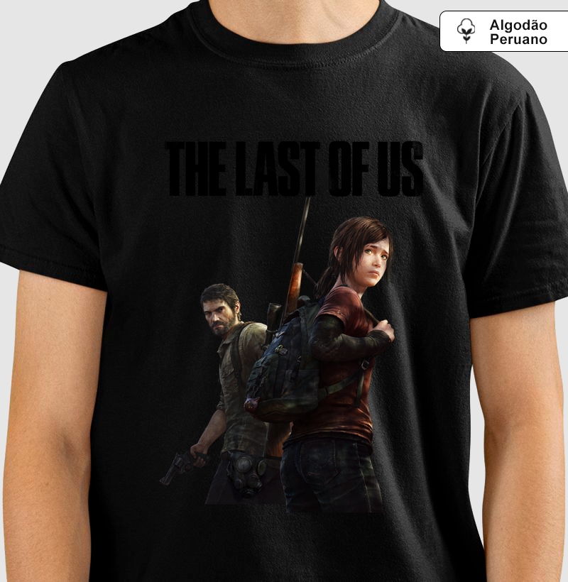 Camisa Algodão Peruano Joel & Ellie - The Last Of Us