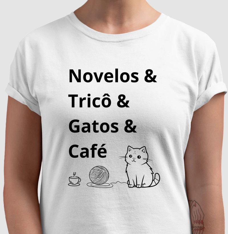 Novelos, TRICÔ, GATOS E CAFÉ