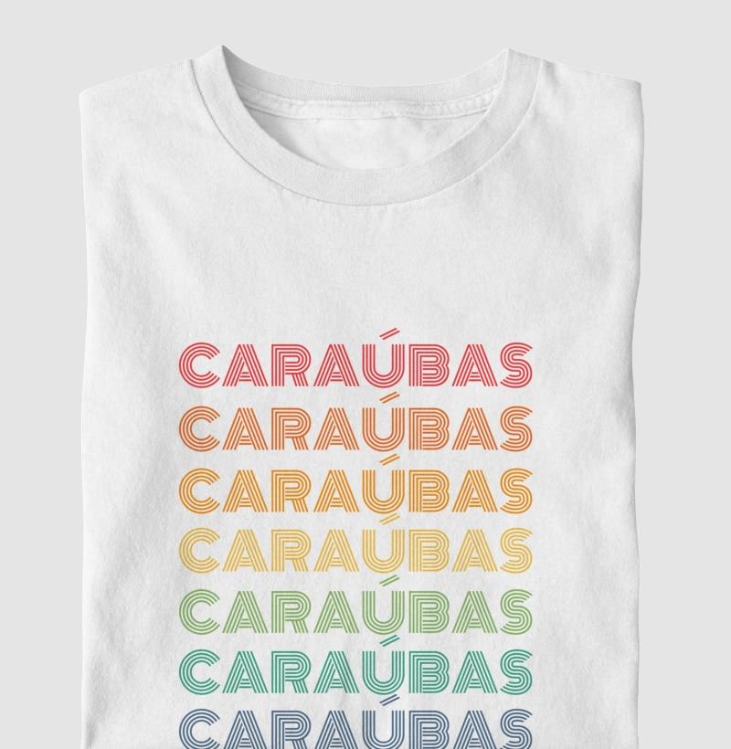 Caraúbas Letreiro Retrô