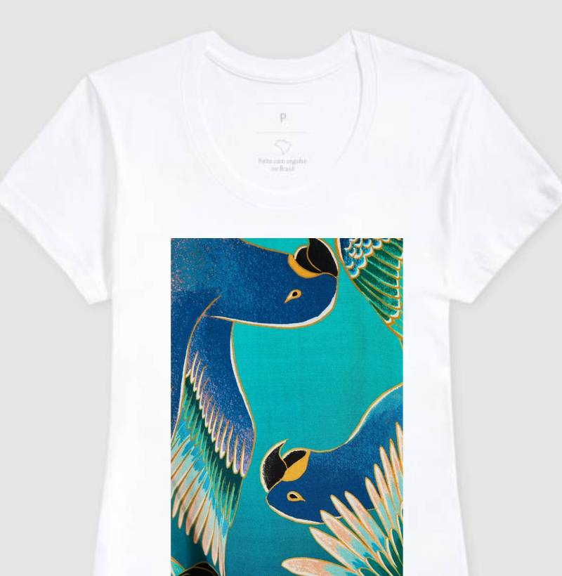 Camiseta Arara Azul