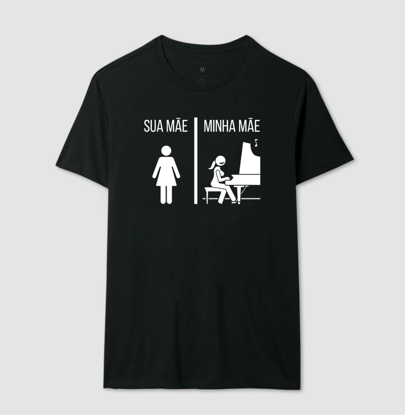 CAMISETA MÃE PIANISTA