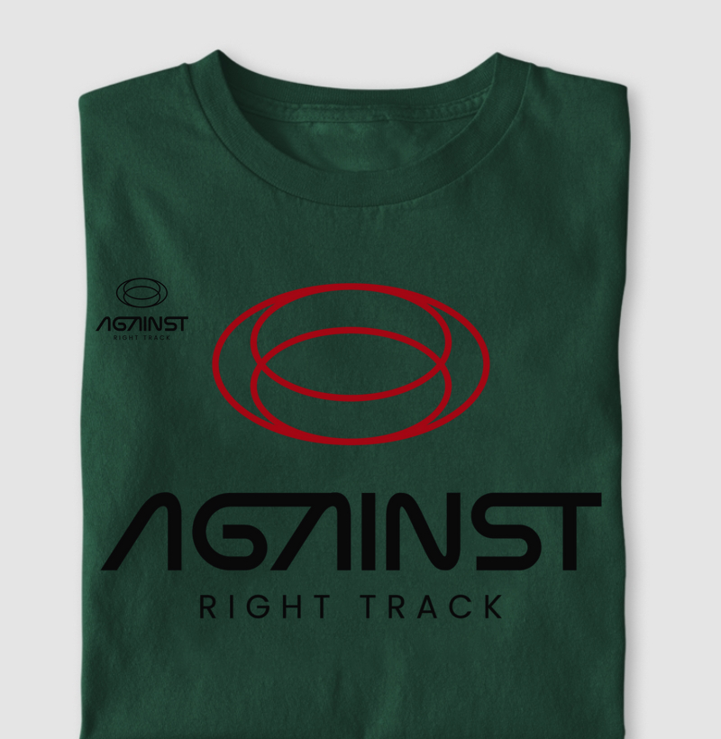 Against Logo Preto Vermelho
