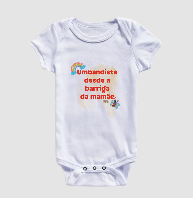 Body Infantil Umbandista Kids Maria Patuá