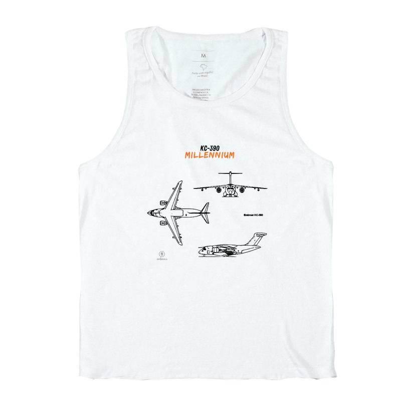 Camisa KC-390 - Branca