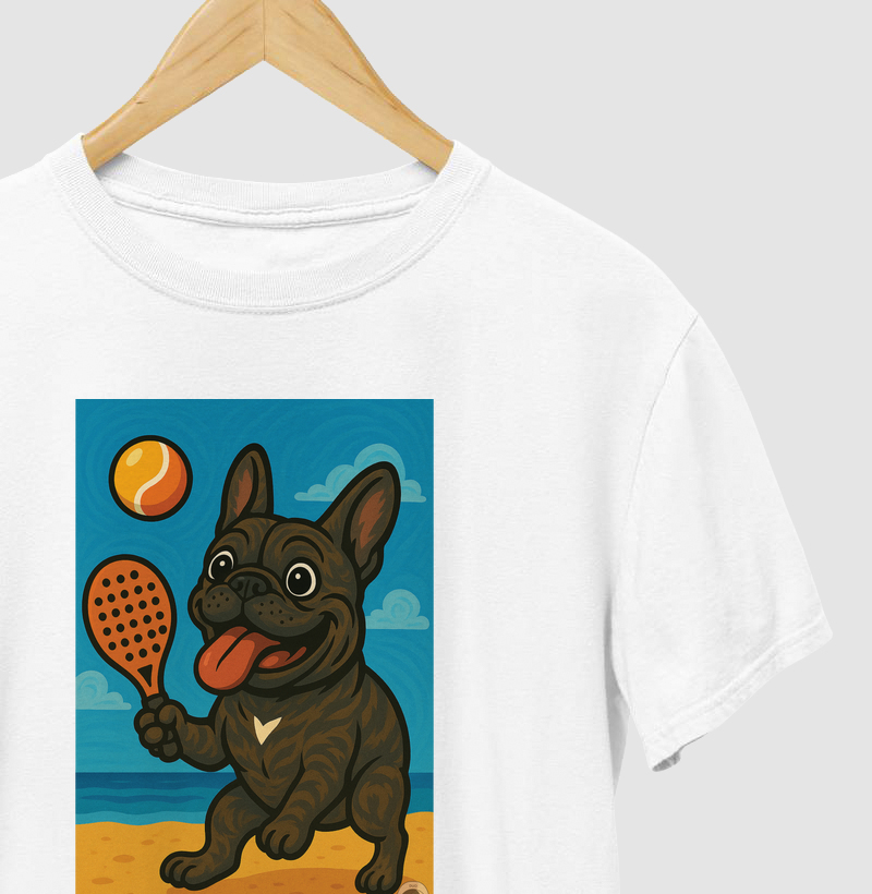 Bulldog Francês Beach Tennis