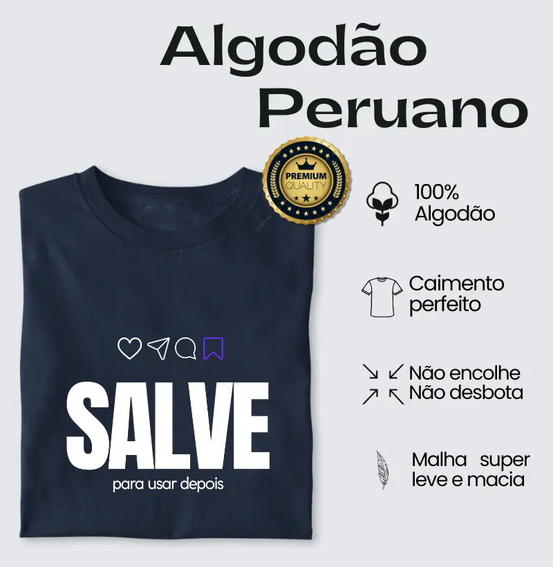 SALVE - Algodão Peruano