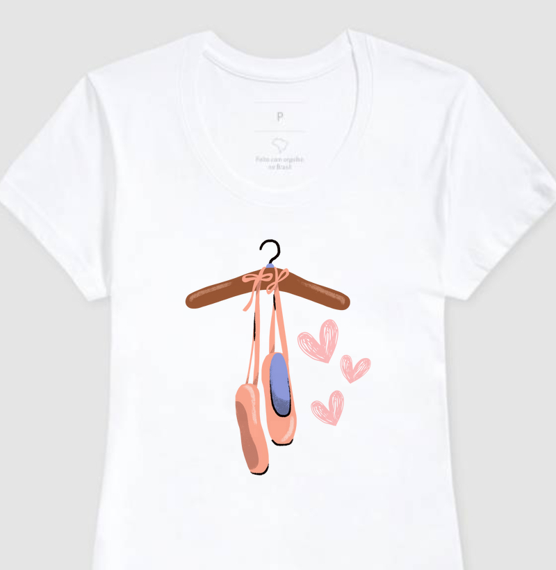 T-shirt Sapatilha dos sonhos 