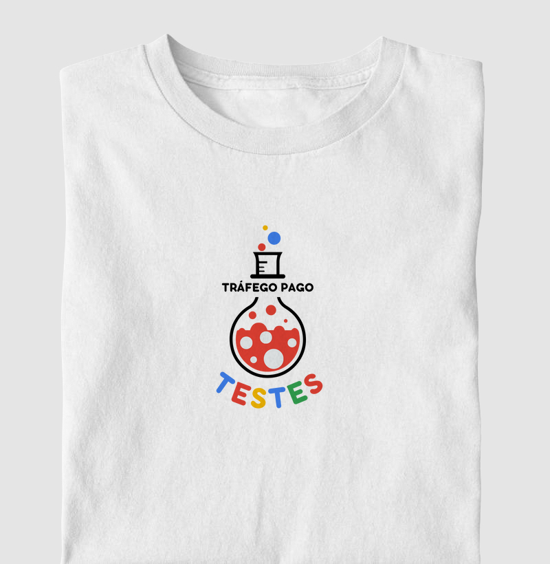 Camiseta "Teste"- Camisetas de Tráfego | Exclusiva para Gestores