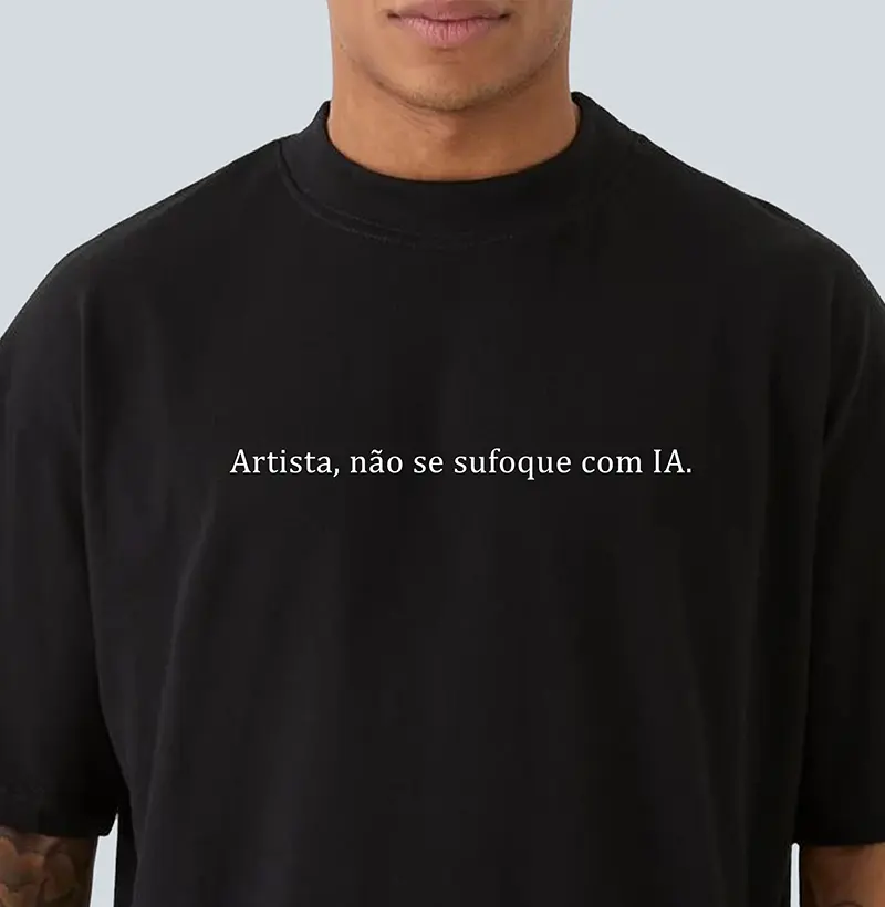 Artista, não se sufoque com IA