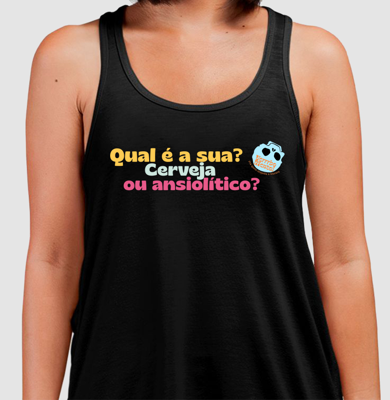 Camiseta Cerveja ou ansiolítico?