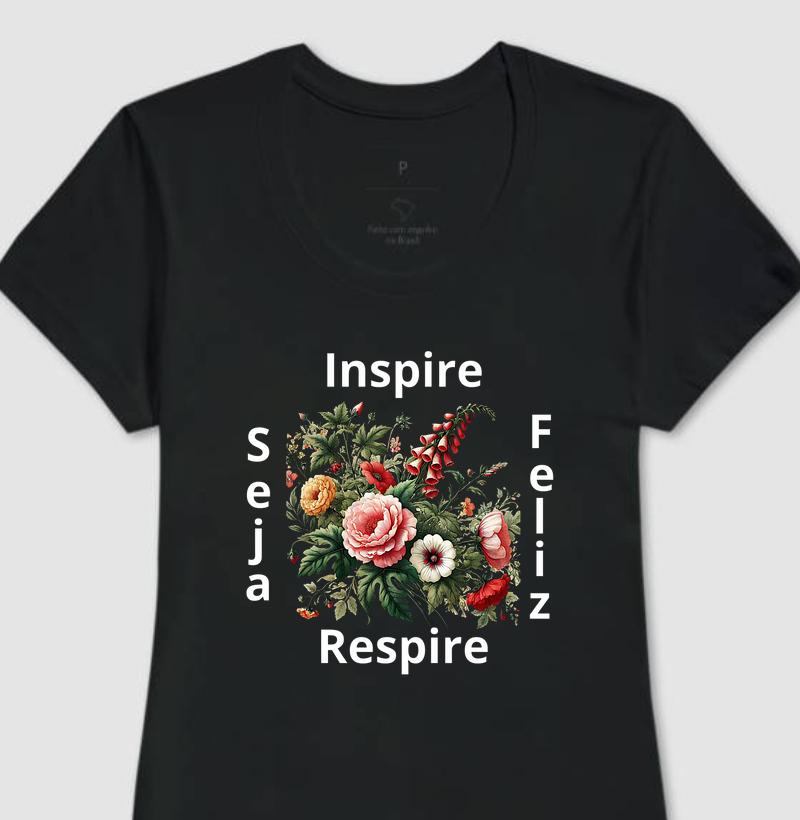 Camiseta Feminina Inspire