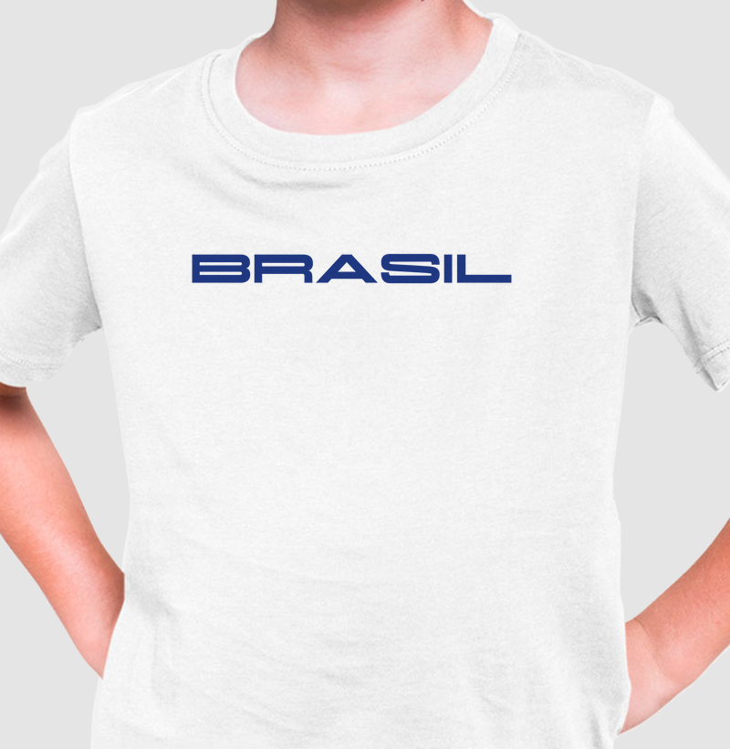 Camiseta Infantil Brasil
