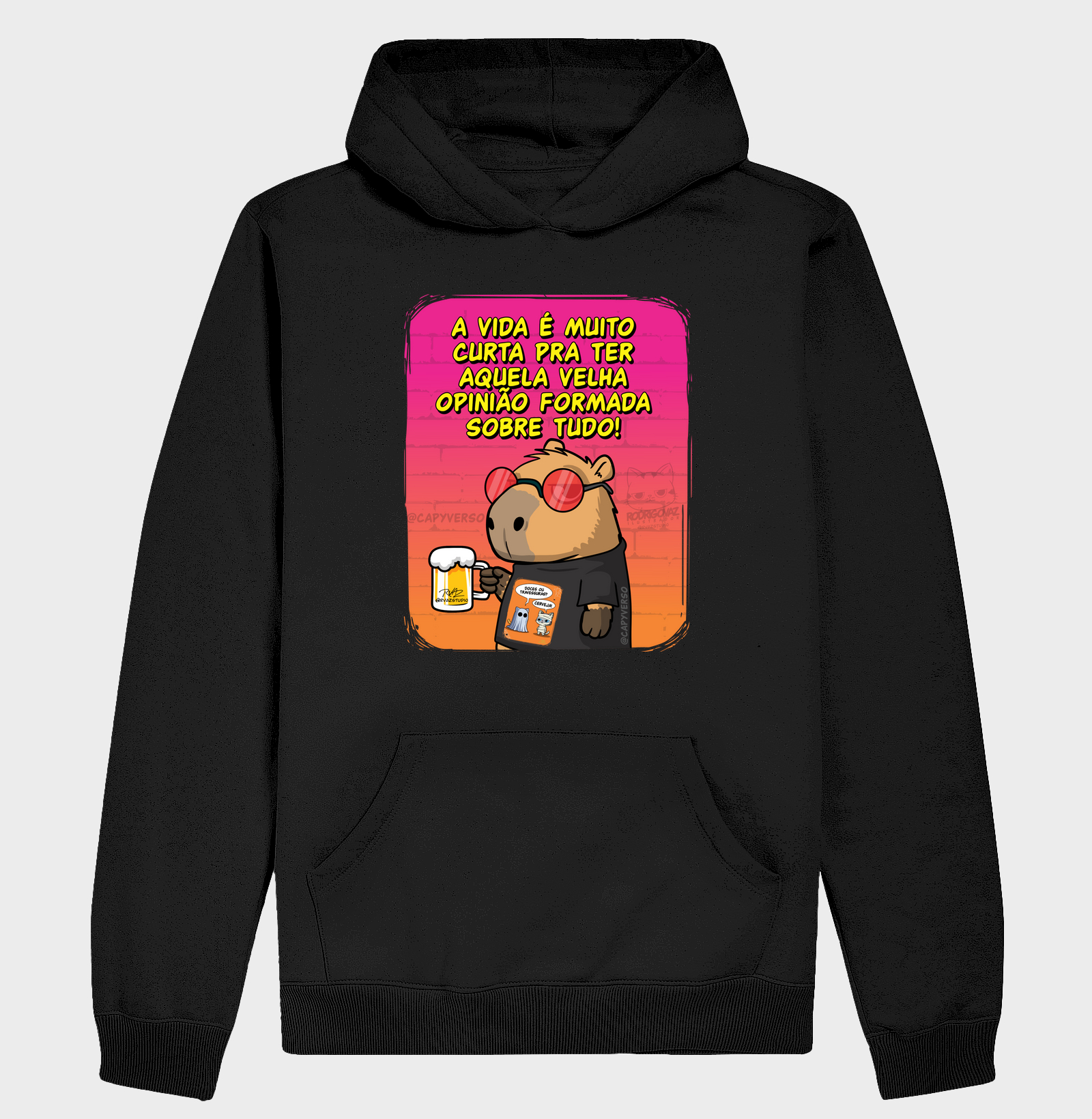 Camiseta Capivara Opinião