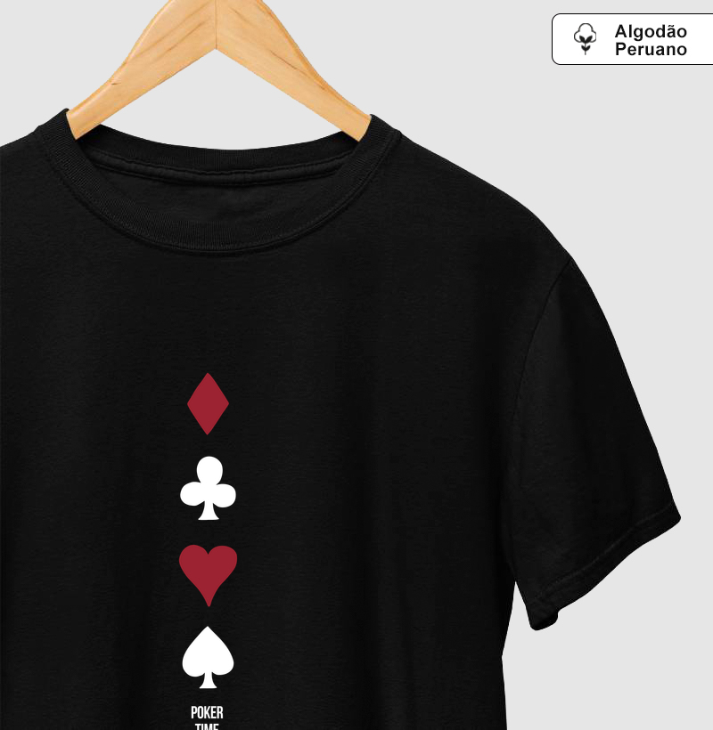 Poker Time Algodão Peruano